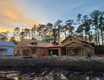New construction for cottages at Davis Community